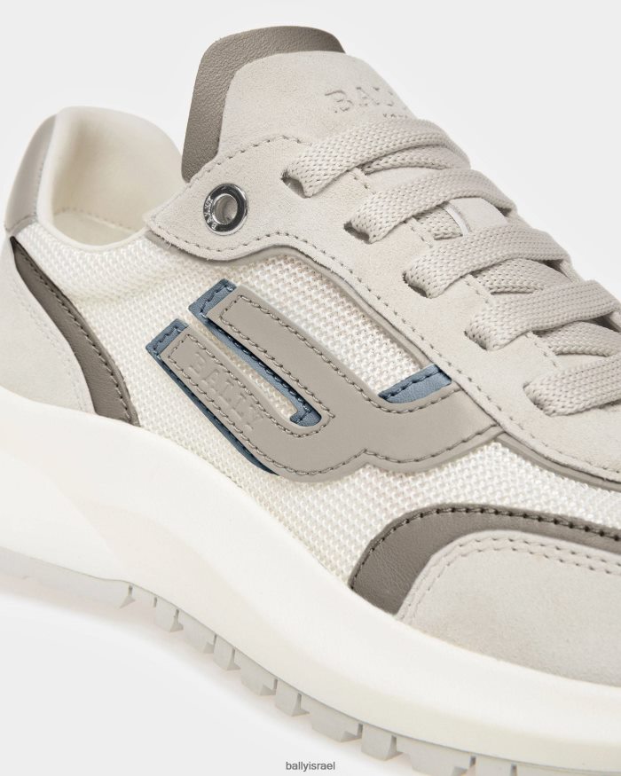 סַסגוֹנִיוּת Bally נעלי ספורט מעור ובד דמי נשים הַנעָלָה AS12D651