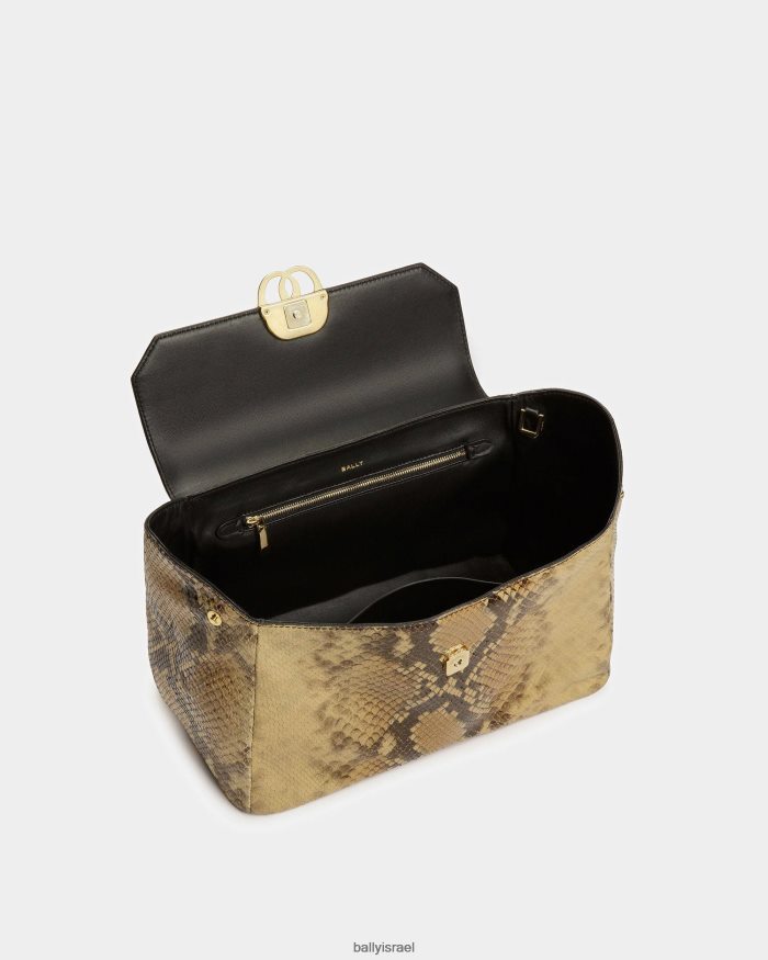 חום Bally תיק כתף סמל נשים אביזרים AS12D657