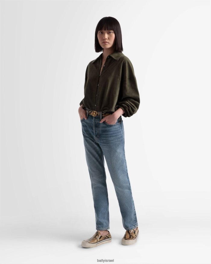 חום Bally נעלי ספורט של סנטה אנה נשים הַנעָלָה AS12D658