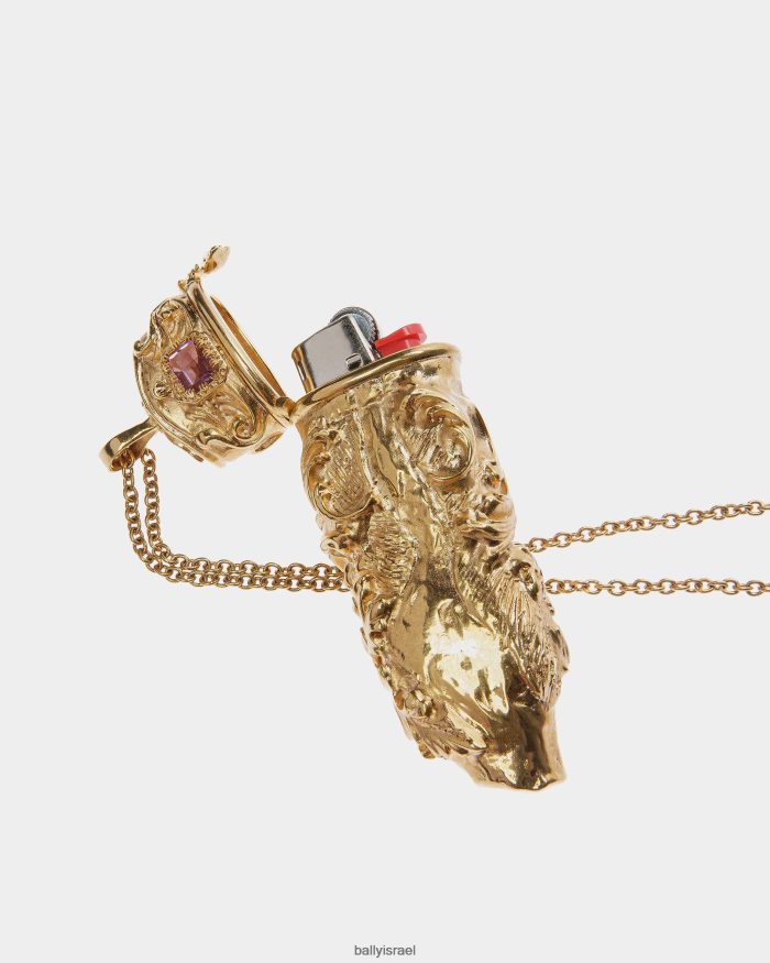 סַסגוֹנִיוּת Bally שרשרת תליון באפקט פיסולי נשים אביזרים AS12D659