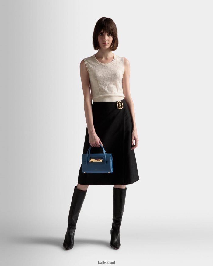 כְּחוֹל Bally מיניבק בארוק מעור נשיקה נשים אביזרים AS12D661