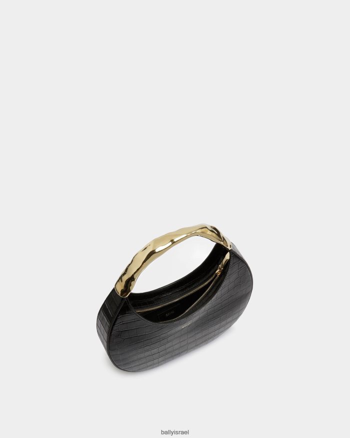 שָׁחוֹר Bally תיק נווד בארוק מעור נשים אביזרים AS12D663