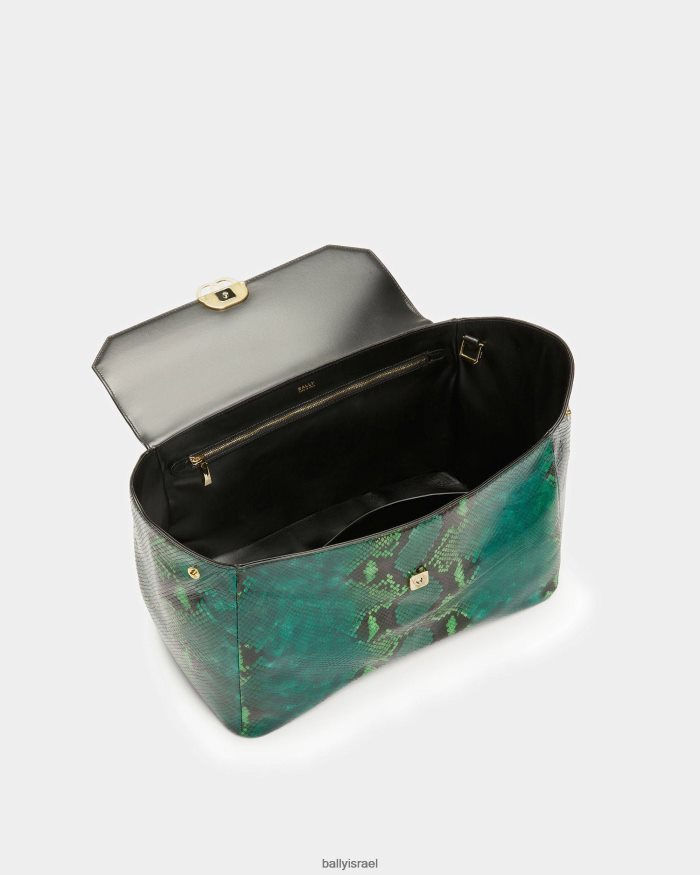 ירוק Bally סמל מקסי קלאץ' נשים אביזרים AS12D672