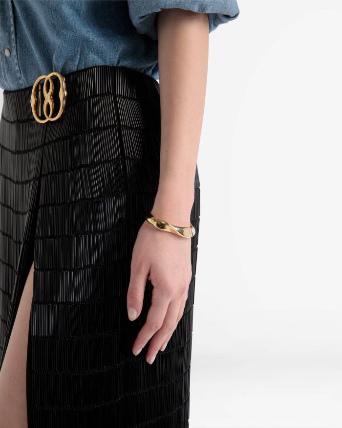 זהב Bally צמיד שרוול נשים אביזרים AS12D685