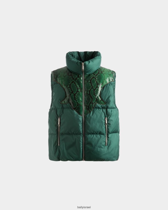 ירוק Bally גבעת פחזנית עם צוואר גבוה גברים הַלבָּשָׁה AS12D718