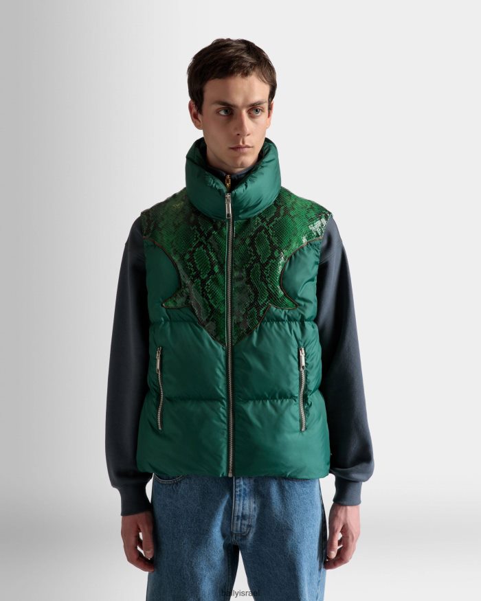 ירוק Bally גבעת פחזנית עם צוואר גבוה גברים הַלבָּשָׁה AS12D718