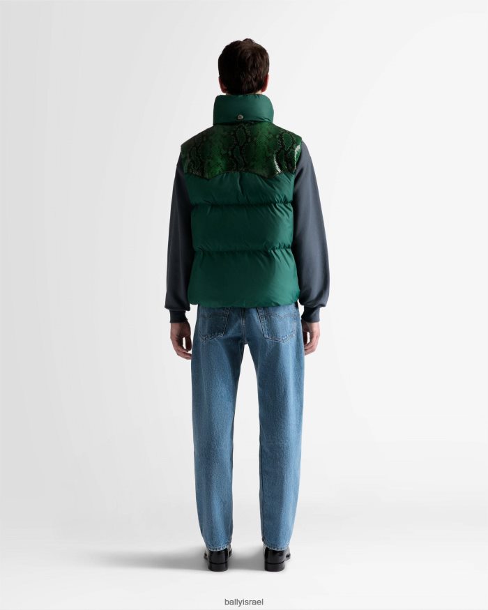 ירוק Bally גבעת פחזנית עם צוואר גבוה גברים הַלבָּשָׁה AS12D718