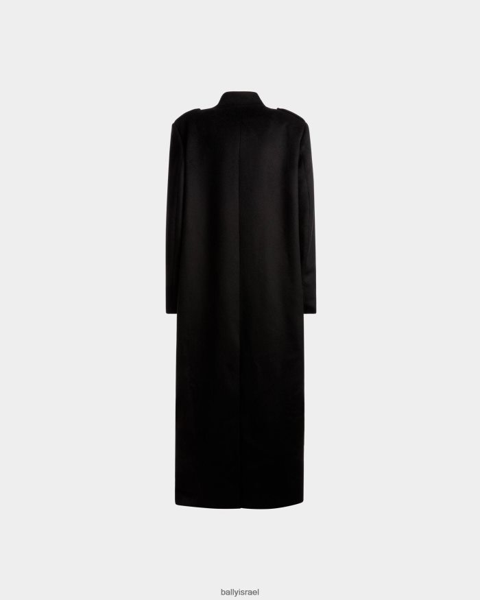 כְּחוֹל Bally מעיל מכופתרת ארוך נשים הַלבָּשָׁה AS12D724