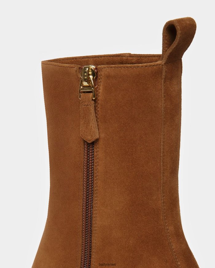 חום Bally מגפי עור אוסטין נשים הַנעָלָה AS12D727