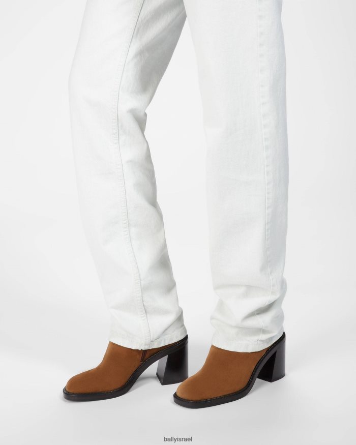 חום Bally מגפי עור אוסטין נשים הַנעָלָה AS12D727