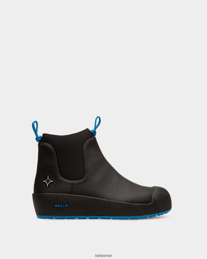 שָׁחוֹר Bally מגפי שלג מעור גאדי נשים הַנעָלָה AS12D731