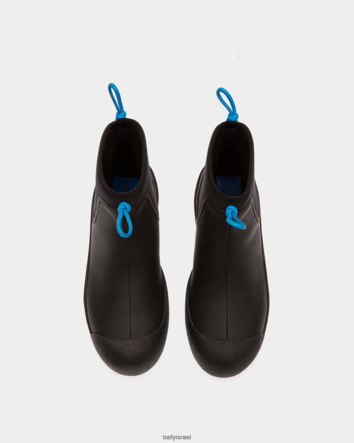 שָׁחוֹר Bally מגפי שלג מעור גאדי נשים הַנעָלָה AS12D731