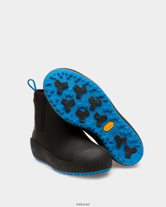 שָׁחוֹר Bally מגפי שלג מעור גאדי נשים הַנעָלָה AS12D731