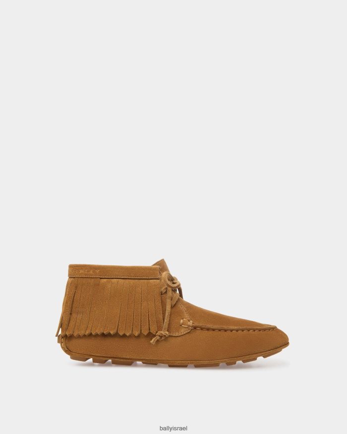 חום Bally מרסן את נעלי הנהג נשים הַנעָלָה AS12D732