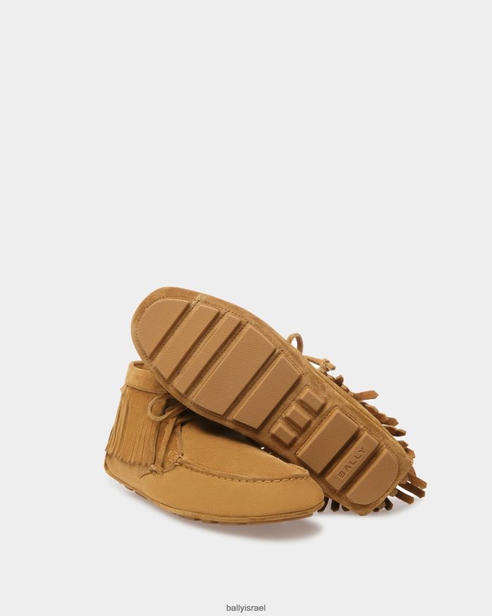 חום Bally מרסן את נעלי הנהג נשים הַנעָלָה AS12D732