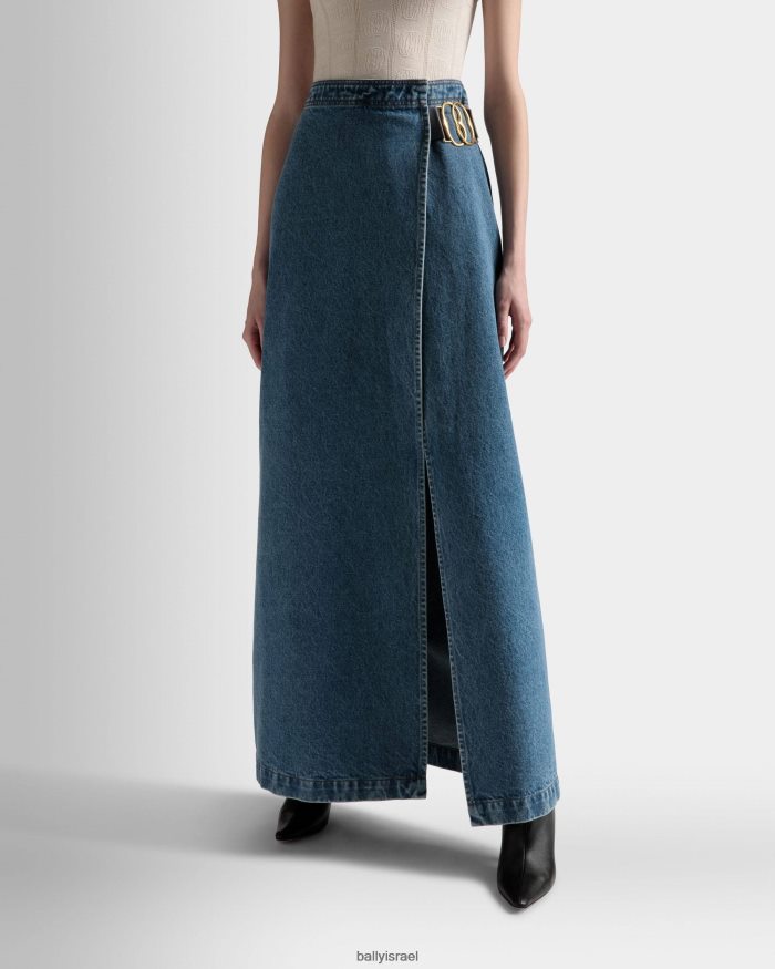 כְּחוֹל Bally חצאית נשים הַלבָּשָׁה AS12D739