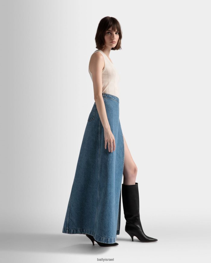 כְּחוֹל Bally חצאית נשים הַלבָּשָׁה AS12D739