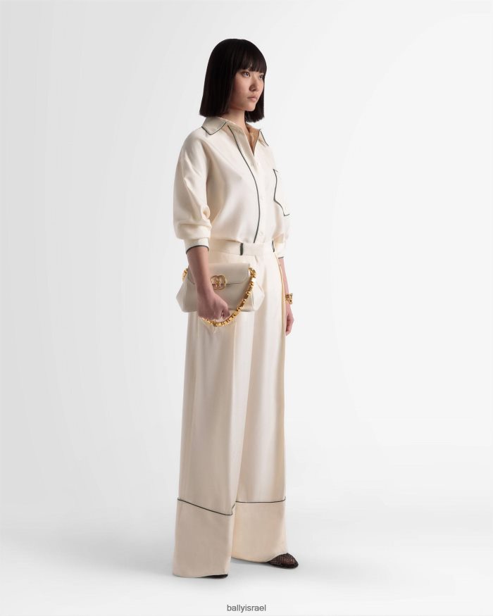 לבן Bally תיק מיני סמל נשים אביזרים AS12D742