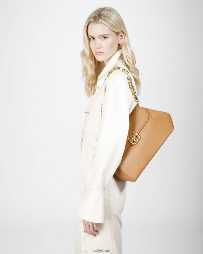 חום Bally תיק כתף סמל נשים אביזרים AS12D754