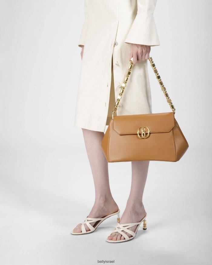 חום Bally תיק כתף סמל נשים אביזרים AS12D754