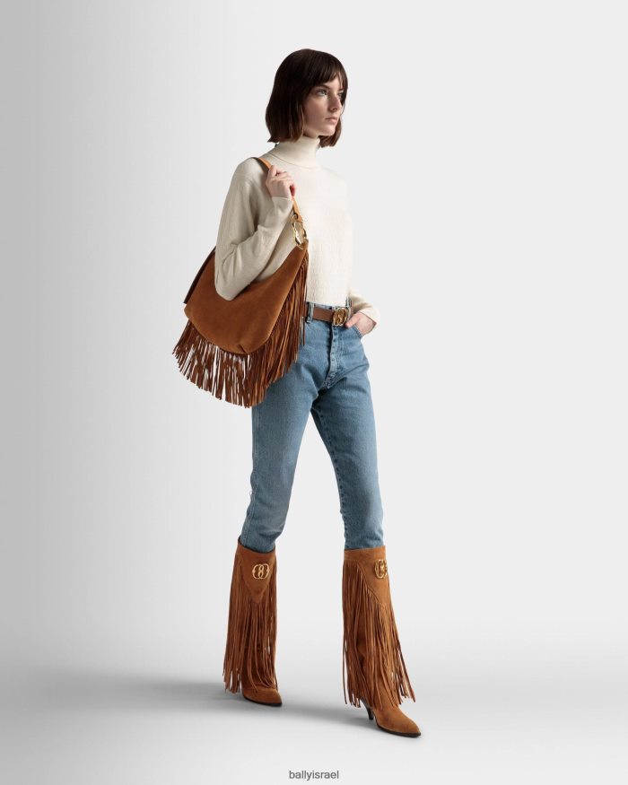 חום Bally תיק נווד בארוק נשים אביזרים AS12D759