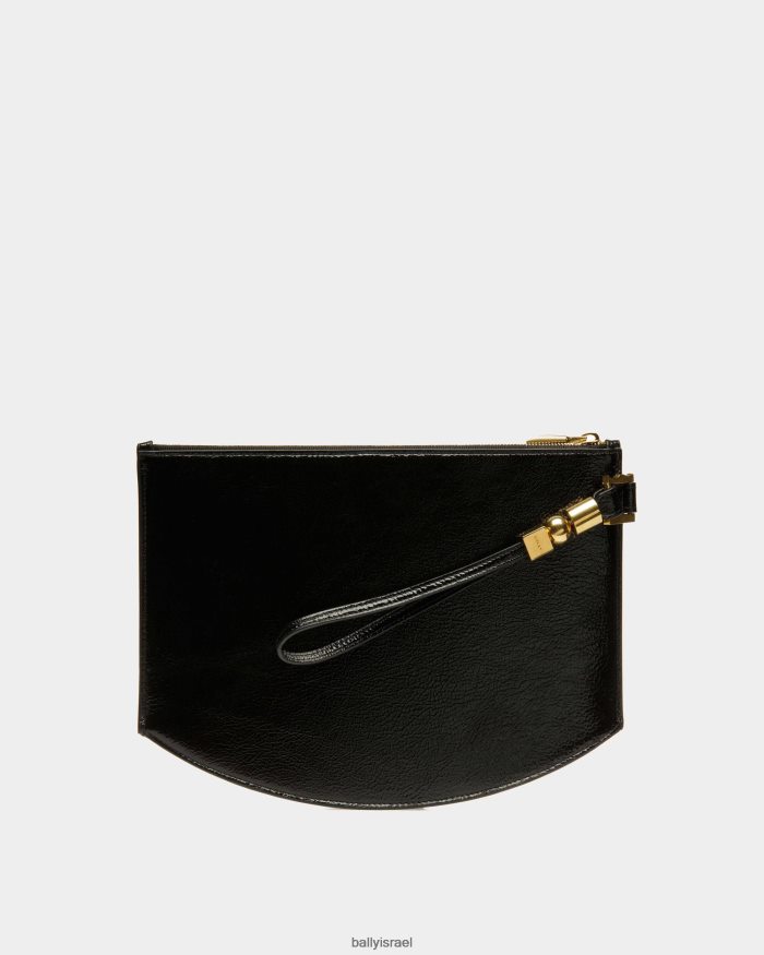 שָׁחוֹר Bally עור נרתיק בלוק נשים אביזרים AS12D760