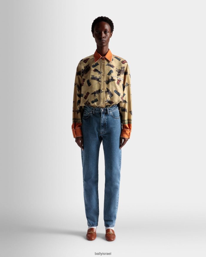 כְּחוֹל Bally מִכְנָסַיִים נשים הַלבָּשָׁה AS12D762