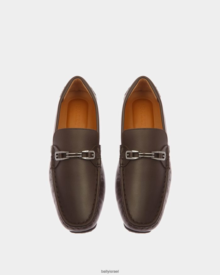 חום Bally נהגי עור פינטר גברים הַנעָלָה AS12D773