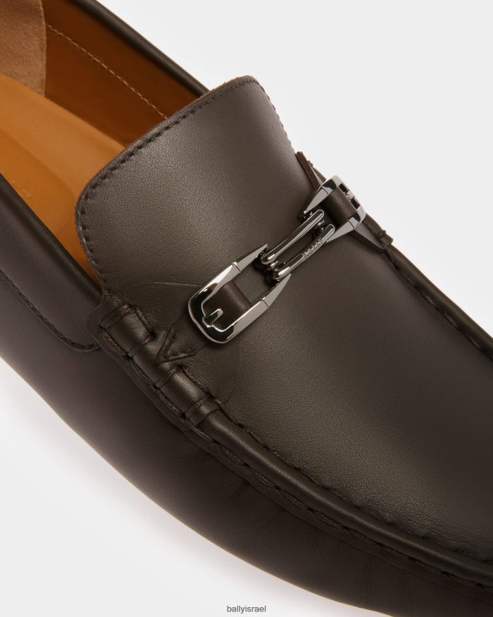 חום Bally נהגי עור פינטר גברים הַנעָלָה AS12D773