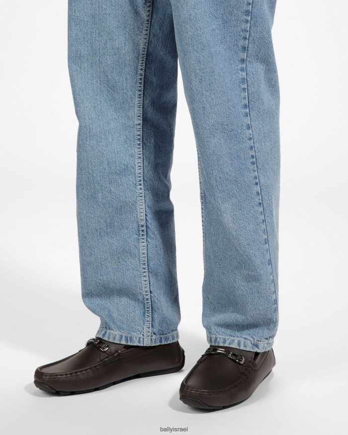 חום Bally נהגי עור פינטר גברים הַנעָלָה AS12D773