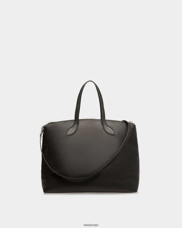 שָׁחוֹר Bally תיק תיק לאגו עור גברים אביזרים AS12D777