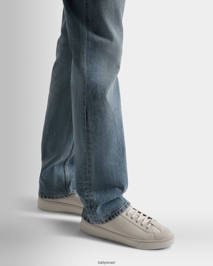 לבן Bally להעלות נעלי ספורט גברים הַנעָלָה AS12D791