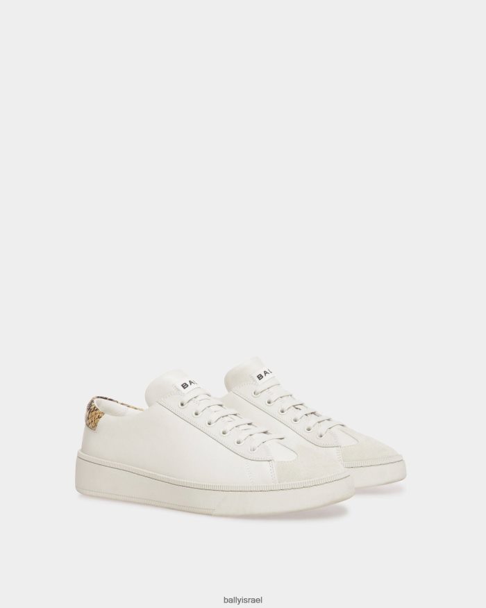 לבן Bally להעלות נעלי ספורט גברים הַנעָלָה AS12D791