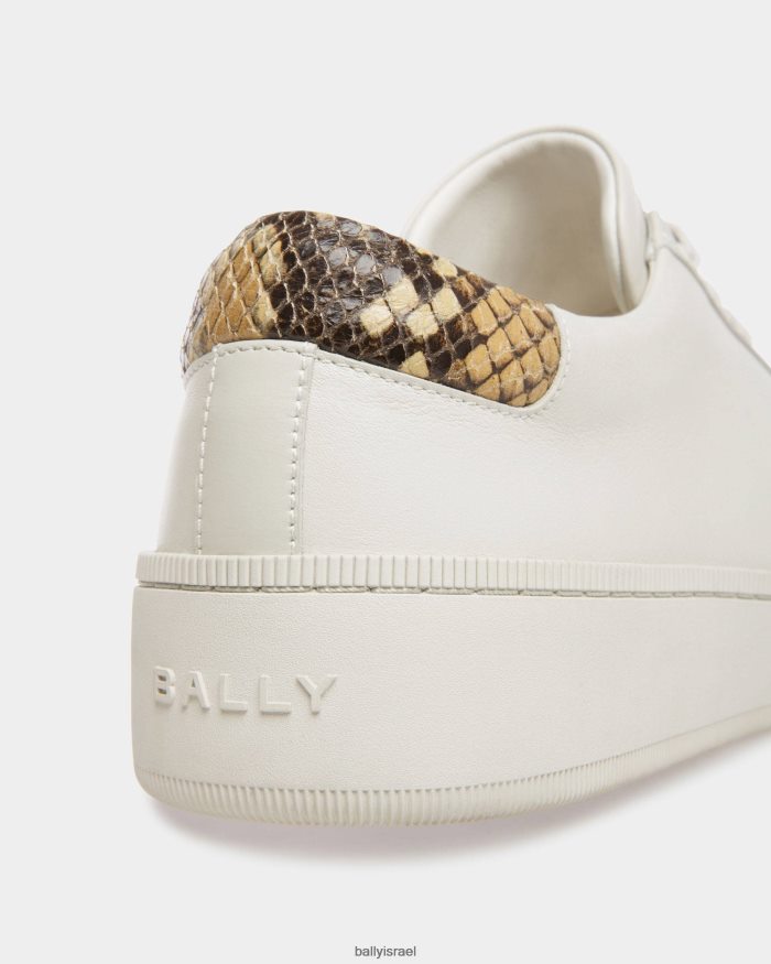 לבן Bally להעלות נעלי ספורט גברים הַנעָלָה AS12D791