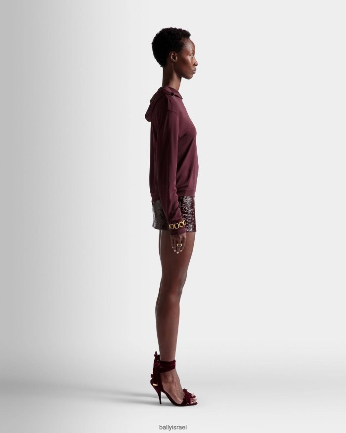 אָדוֹם Bally קפוצ'ון גברים הַלבָּשָׁה AS12D795