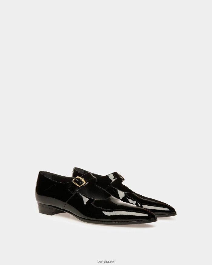 שָׁחוֹר Bally גלנדייל מרי ג'יין גברים הַנעָלָה AS12D807