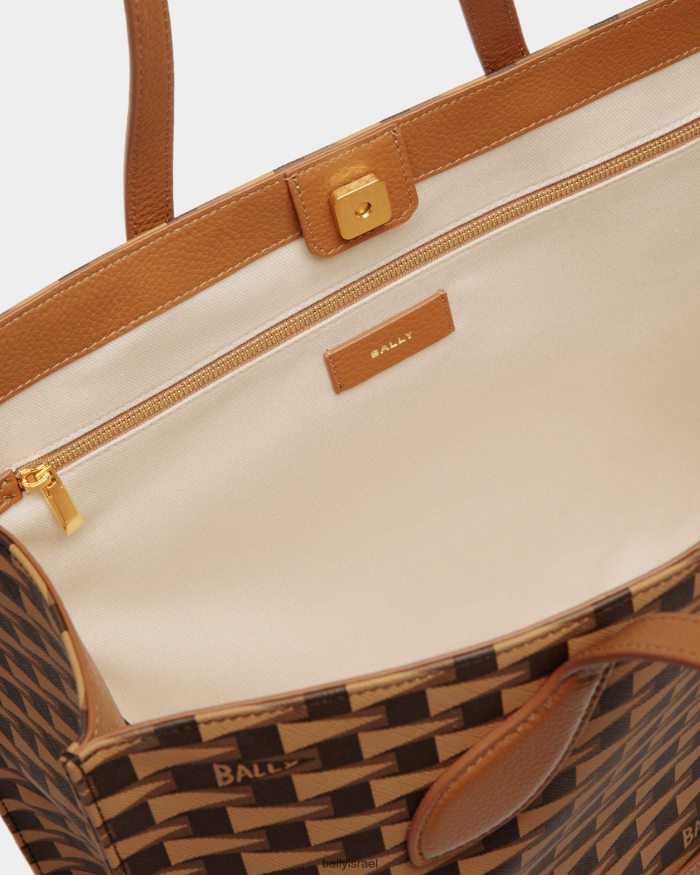 חום Bally תיק דגלון נשים אביזרים AS12D80