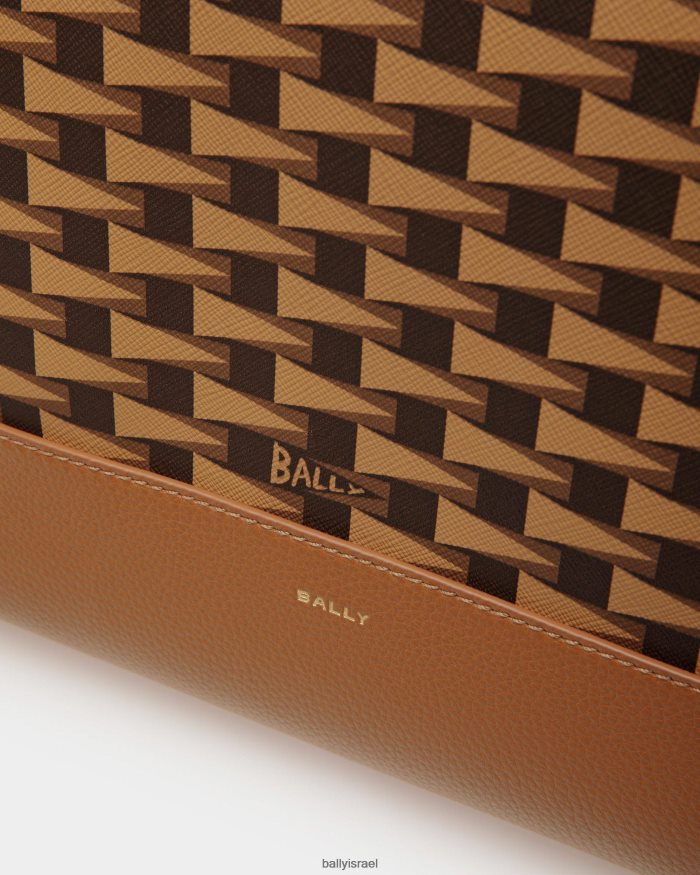 חום Bally תיק דגלון נשים אביזרים AS12D80