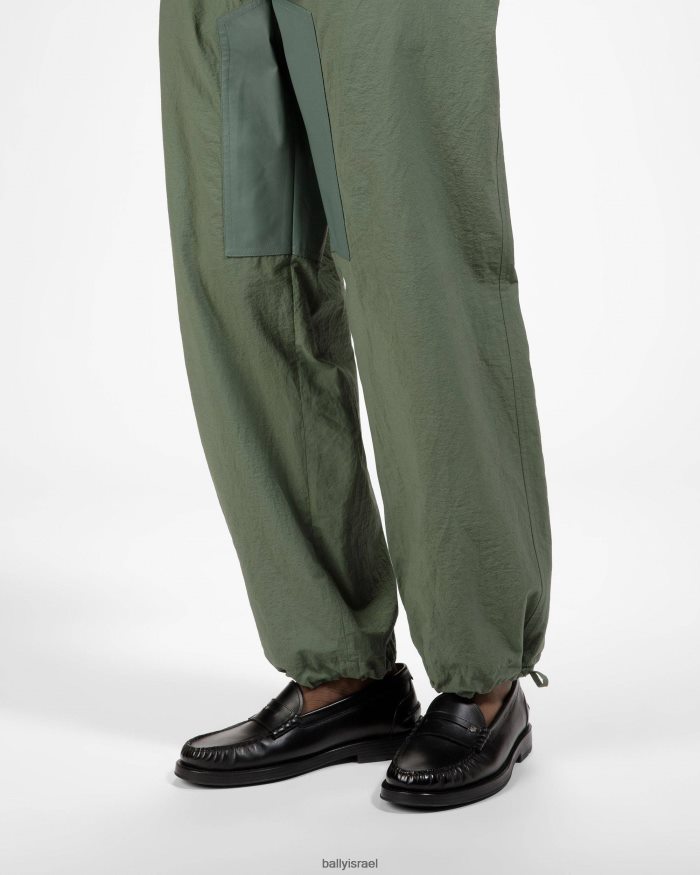 שָׁחוֹר Bally מוקסיני עור רודי גברים הַנעָלָה AS12D827