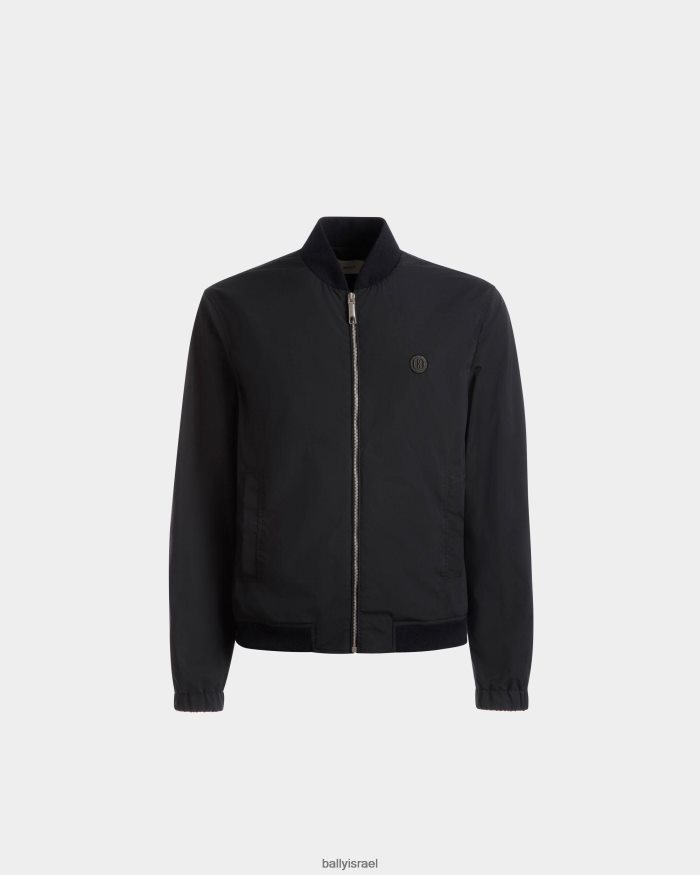 כְּחוֹל Bally ג'קט בומבר גברים הַלבָּשָׁה AS12D839
