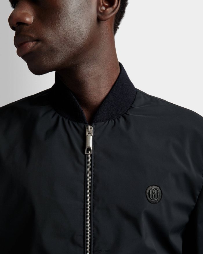 כְּחוֹל Bally ג'קט בומבר גברים הַלבָּשָׁה AS12D839