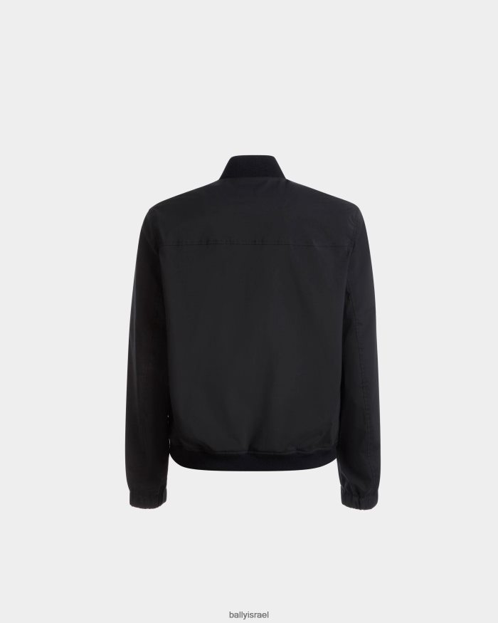 כְּחוֹל Bally ג'קט בומבר גברים הַלבָּשָׁה AS12D839
