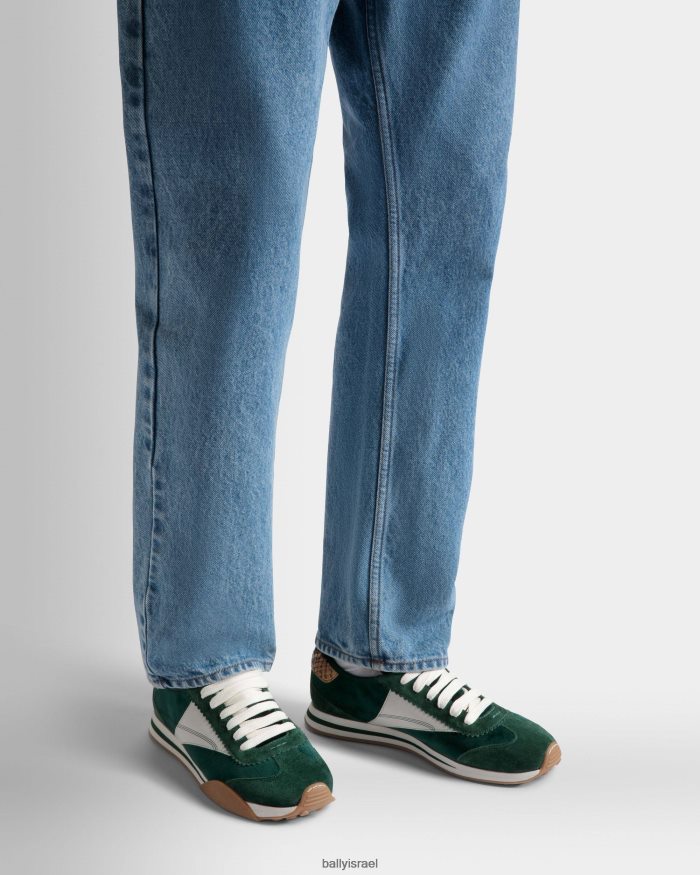 לבן Bally נעלי ספורט סאסקס גברים הַנעָלָה AS12D844