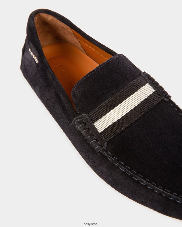 כְּחוֹל Bally נהגים מעור פניס גברים הַנעָלָה AS12D849