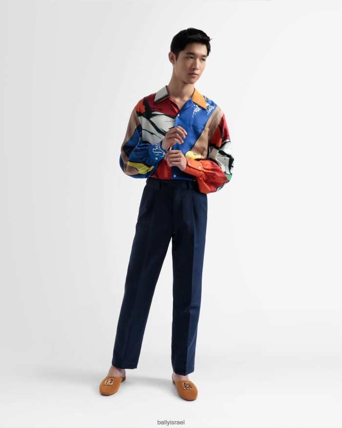 חום Bally נעלי לואפס של סן פרננדו גברים הַנעָלָה AS12D866