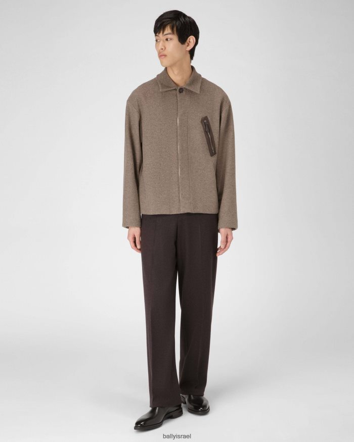 שָׁחוֹר Bally סופר נובו נעלי עור גברים הַנעָלָה AS12D877