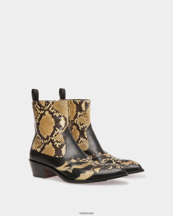 שָׁחוֹר Bally נעלי וגאס גברים הַנעָלָה AS12D884