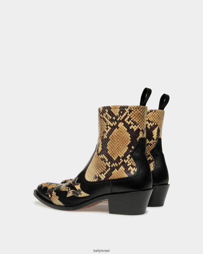 שָׁחוֹר Bally נעלי וגאס גברים הַנעָלָה AS12D884