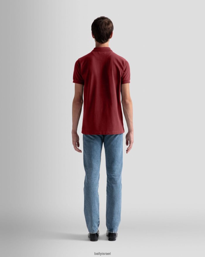 אָדוֹם Bally סמל פולו גברים הַלבָּשָׁה AS12D889