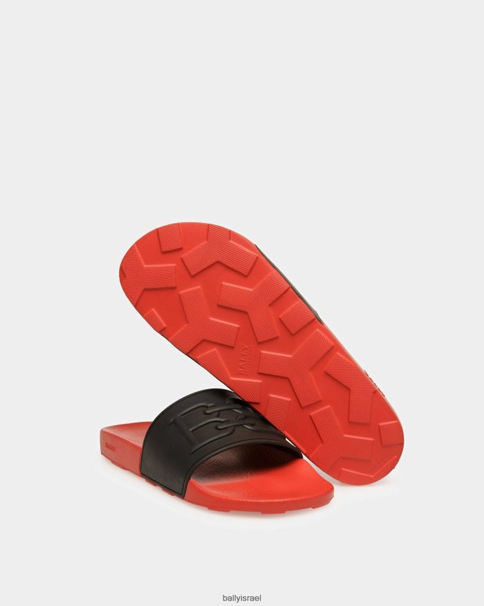 סַסגוֹנִיוּת Bally סנדלי גומי סקוטי גברים הַנעָלָה AS12D901